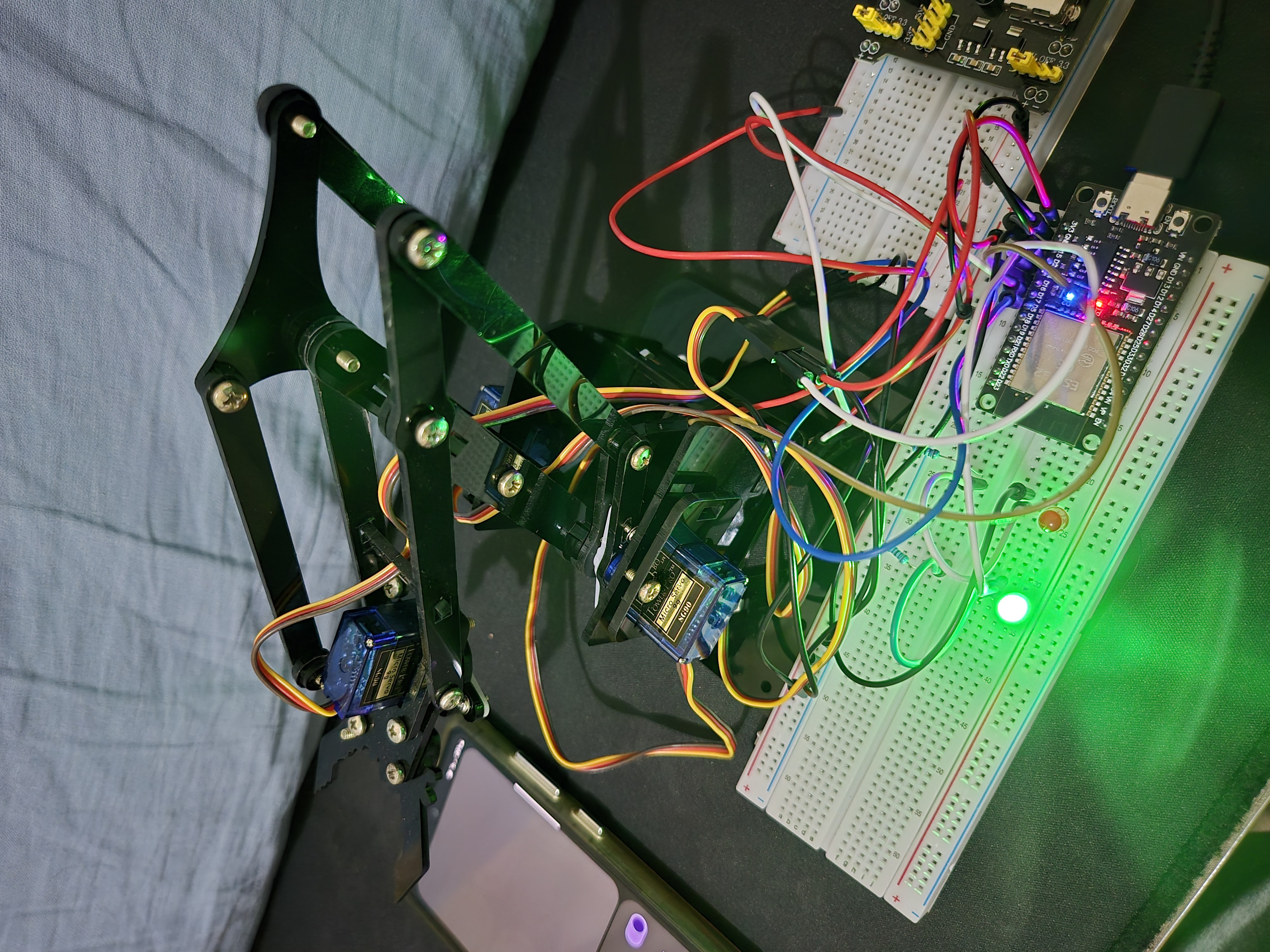 Imagem do Hardware de Teste