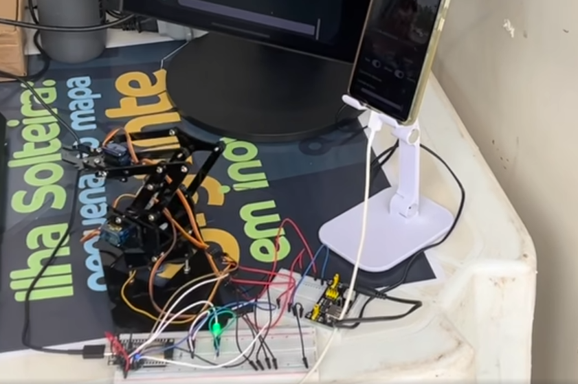 Imagem do Hardware de Teste
