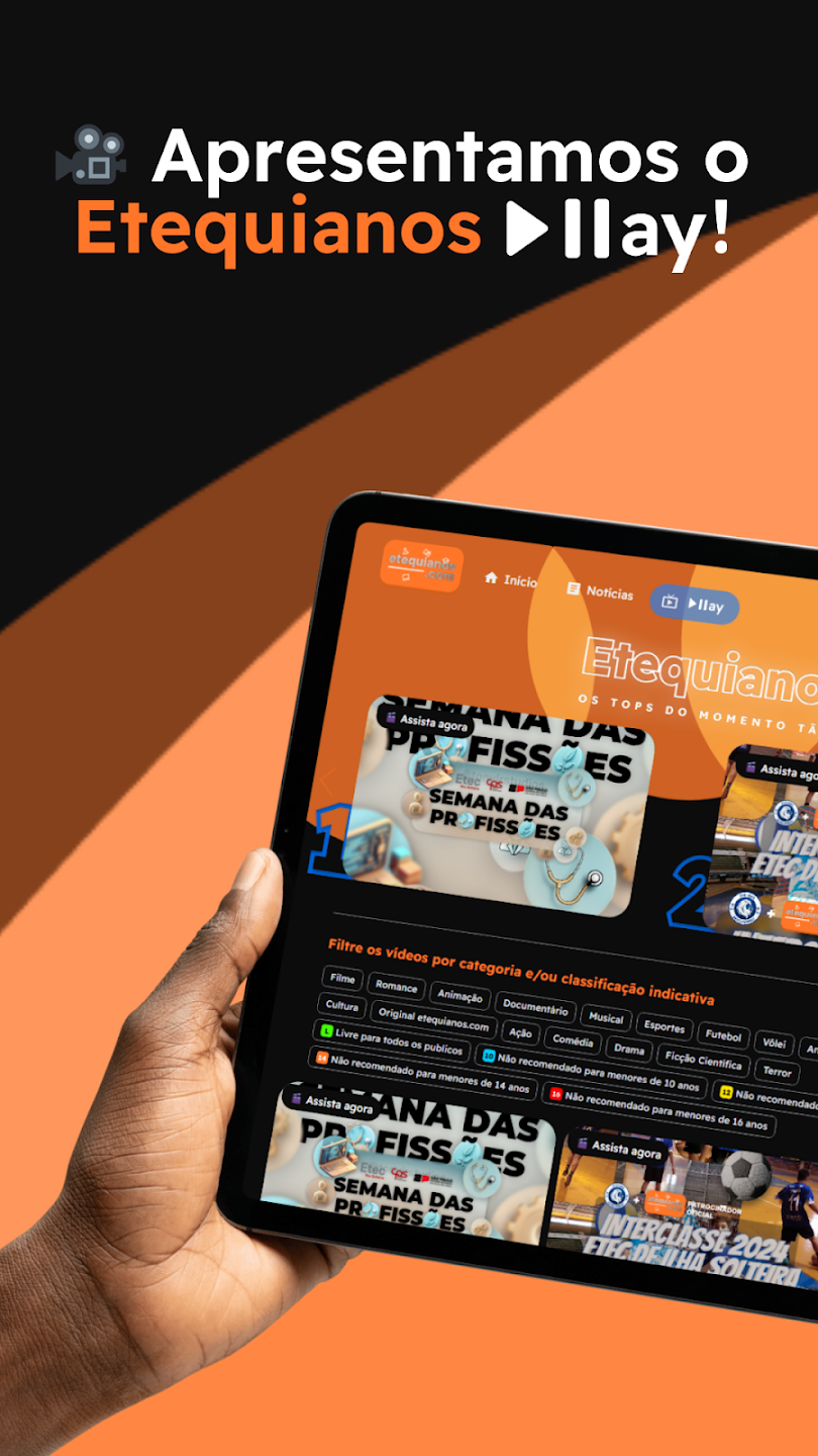 Apresentamos o Etequianos Play!